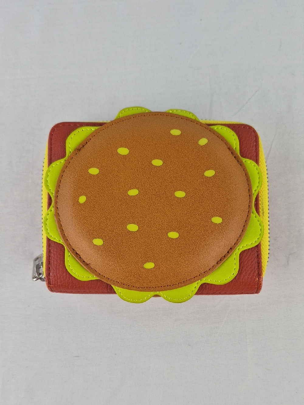 Loungefly Spongebob Squarepants Crabbypatty Zip Around Wallet